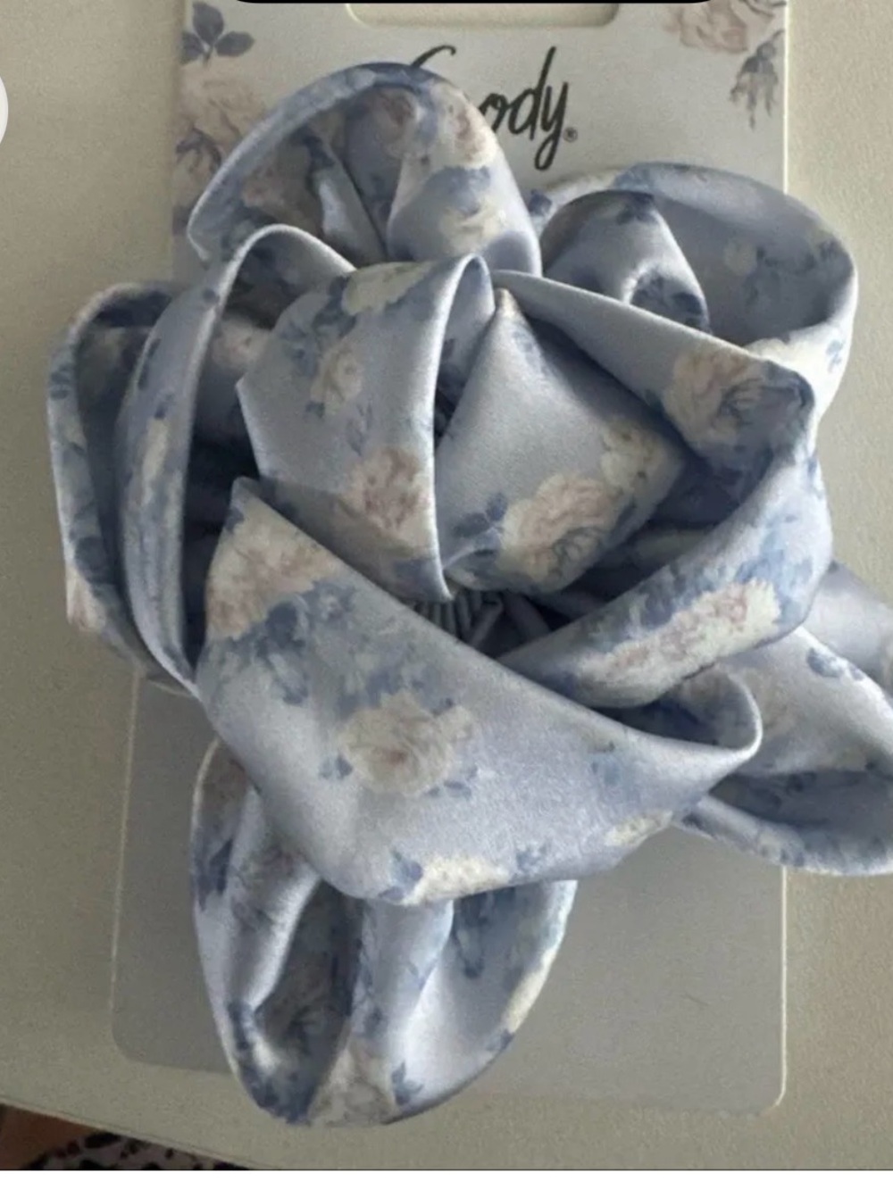Goody Love Shack Fancy Flower Elastic 2 blue bows